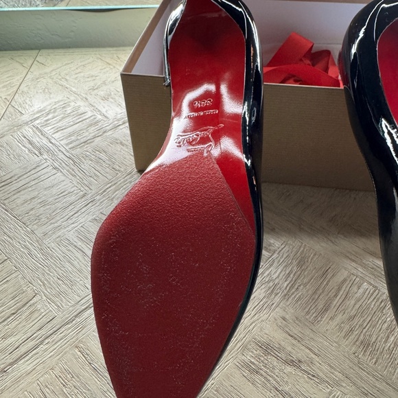 Christian Louboutin IRIZA 70 Patent Pumps โ Black (Size 38.5) - Picture 15 of 15